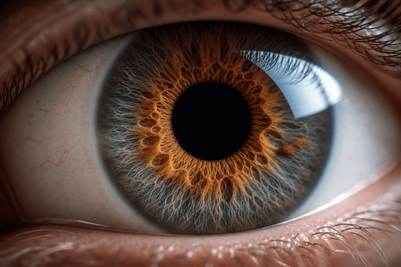 Iris close-up